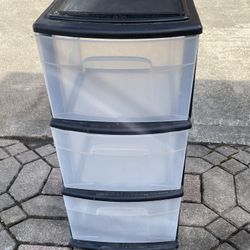 3 Drawer Organizer Unit  