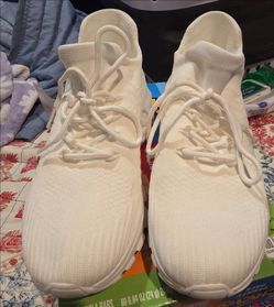 White sneakers