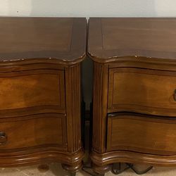 2 bedside tables
