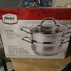 Dutch ovenn and steamer.