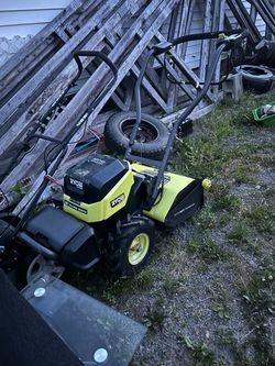 RYOBI 40V HP Brushless 18 in. Battery Powered Rear Tine Tiller (Tool Only)