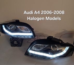Audi A4 2006-2008 Halogen Headlights