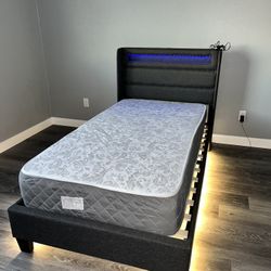 Twin Bed Frame And Mattress 