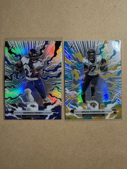 Topps Resurgence Refractors - Derrick Henry & Brian Thomas Jr.