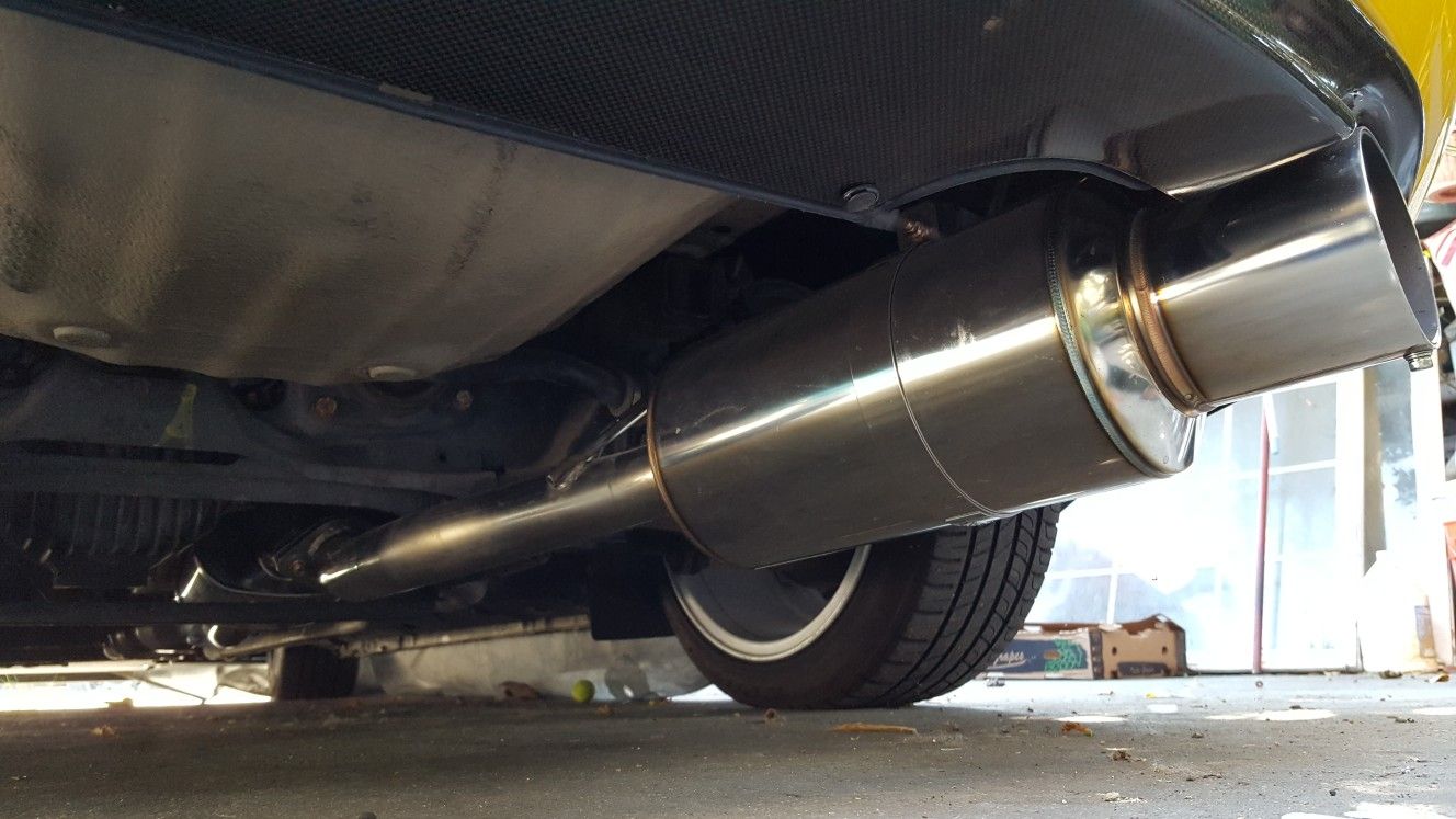 HONDA S2000 APEXI GT N1 SINGLE EXIT EXHAUST