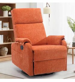 Korser Recliner Chair, Swivel Rocking Recliner Chair
