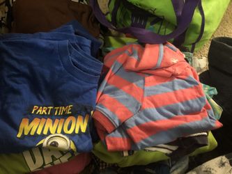 Lots of clothes boys and girls size 6,7,8