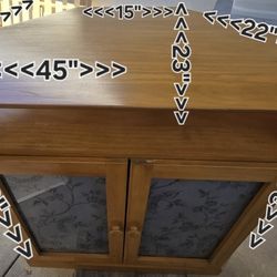 Corner 36" Tv Stand Maplewood 