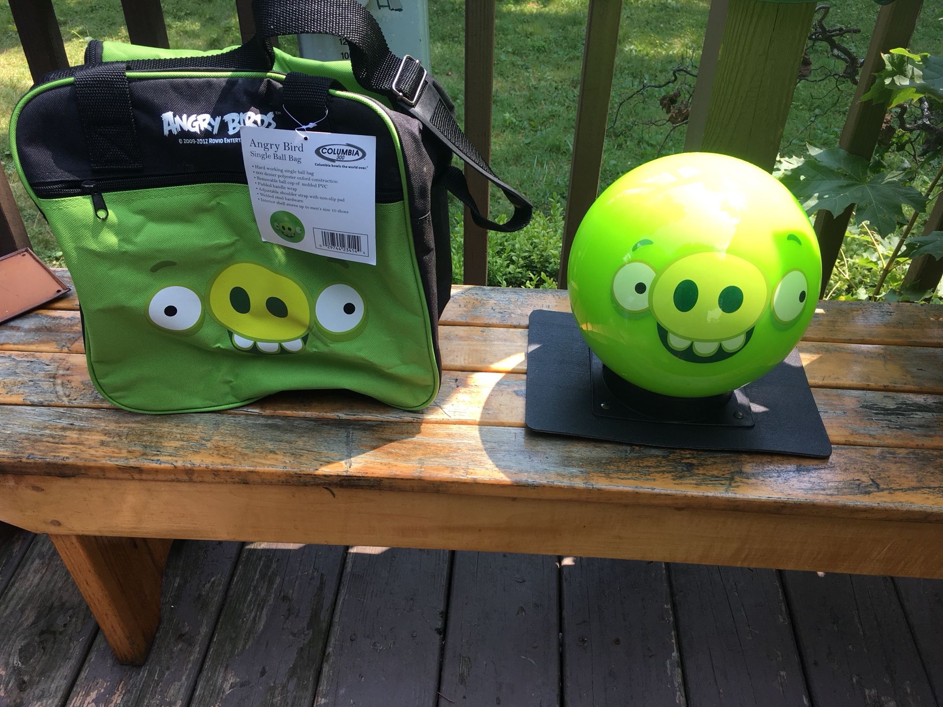 2 New!!! Angry bird bowling balls $100 for both