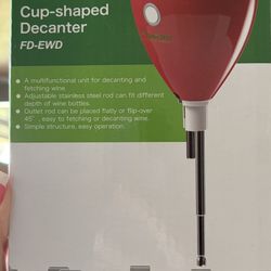 NEW! Cup Shaped Wine Decanter