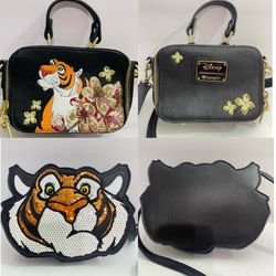 Rare ❤️ Disney Aladdin Rajah Small Crossbody Sequins 