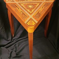 Vintage Music Jewelry Box TABLE - Capri, Italy, 1970