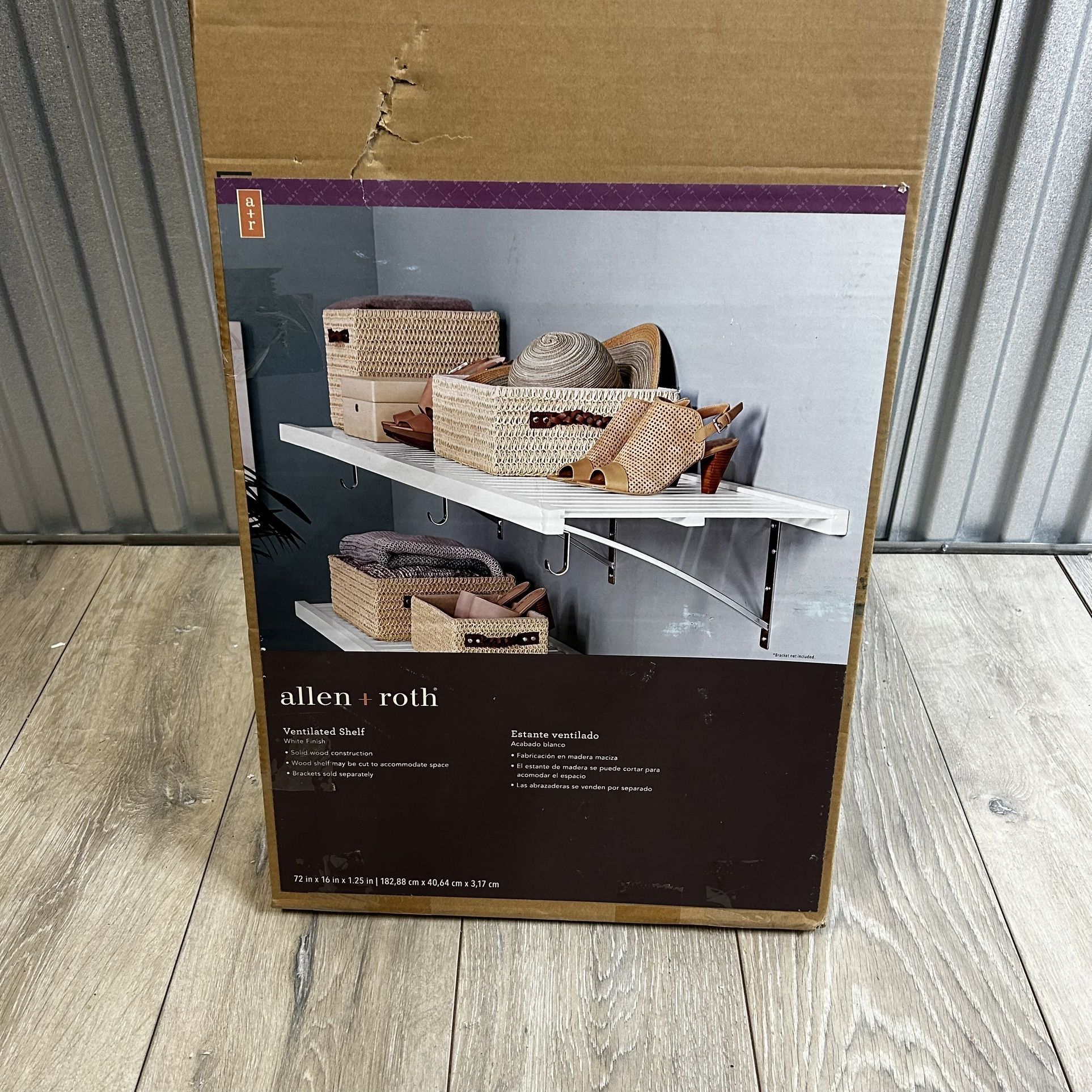 Allen Roth Closet Rod Hooks Dandk Organizer