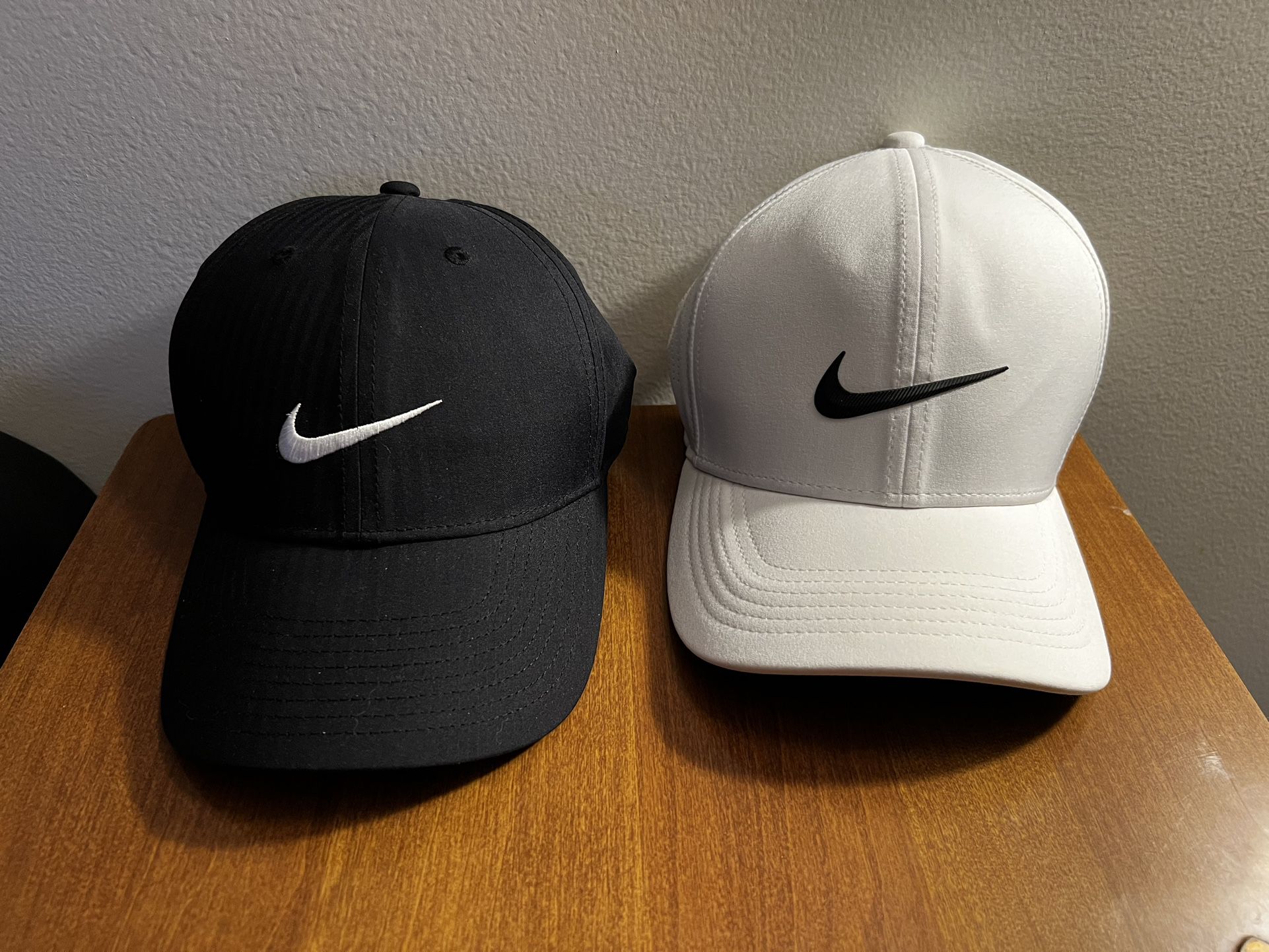 2 Nike Golf Dri-Fit Hats