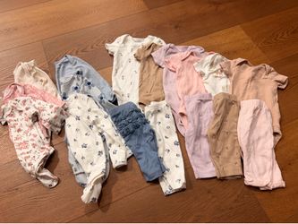 0-3M babygirl clothes Bundle