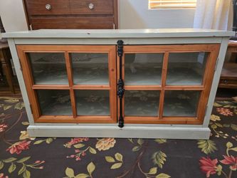 Pier 1 Glass Door Cabinet