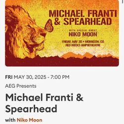Michael Franti - Red Rocks 
