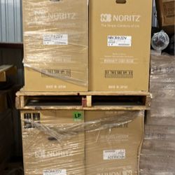 New Noritz NRCR92DV-LP 165,000 BTU Liquid Propane Tankless Water Heater new
$650 EACH