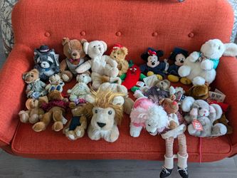 Vintage plush toys