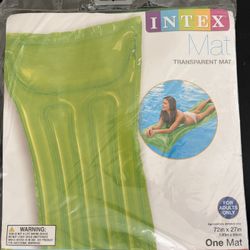 Intex Transparent Inflatable Pool Float Floating Mats