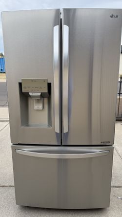 REFRIGERATOR LG STAINLESS STEEL