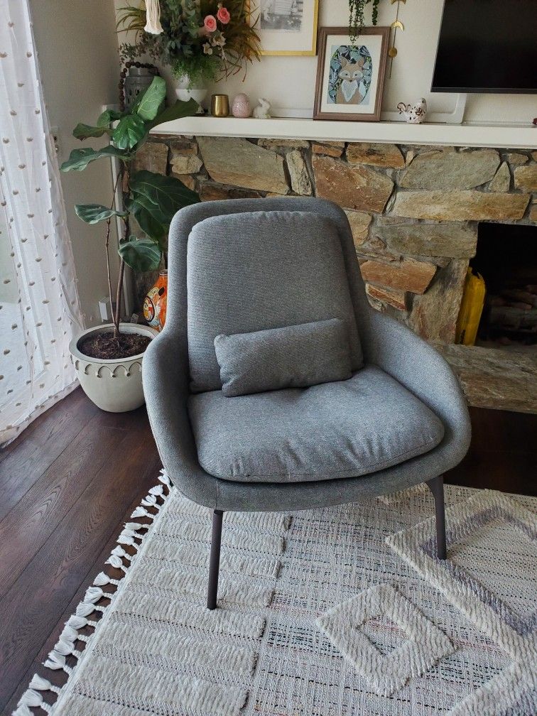 Blu Dot Field Lounge Chair - rare color MCM