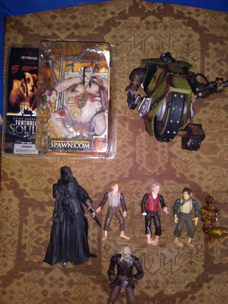 Spawn and Lord of The Rings Figures