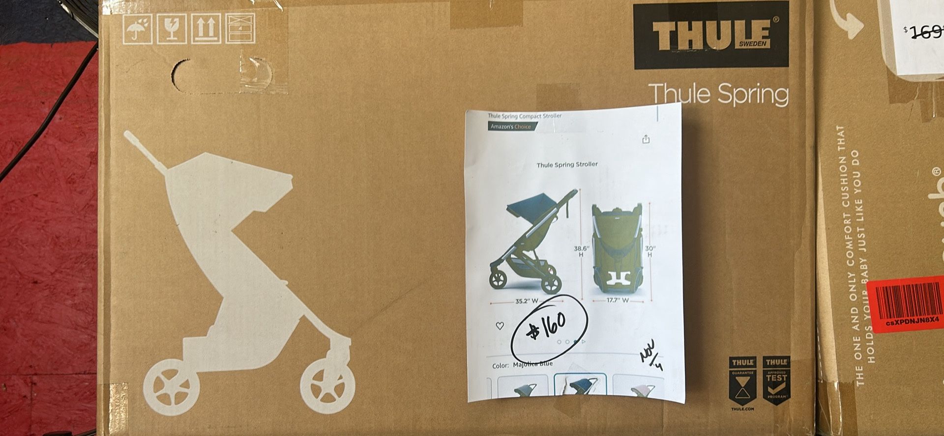 Thule Spring stroller (blue)