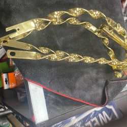 Gold Twisted Forks Gold Bike Parts Xmas Special 