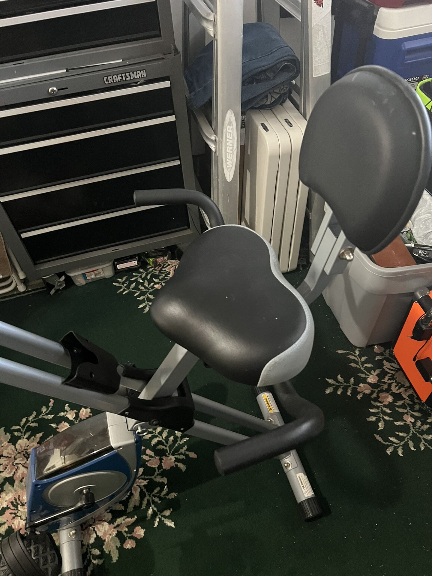 XTERRA Folding Exercise Bike for Fitness
