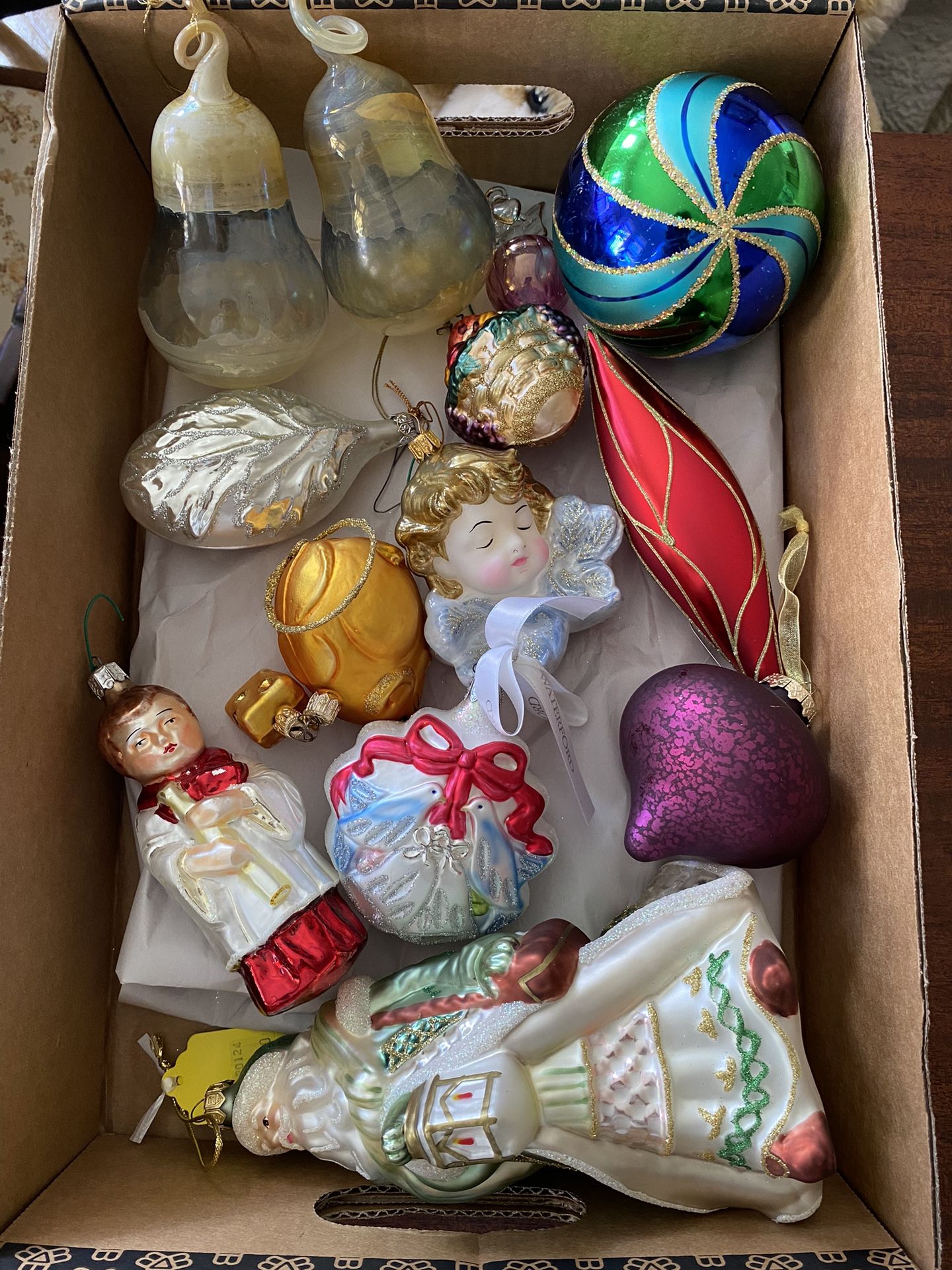 Collection Christmas Fits Floyd Waterford Radco Glass Ornaments