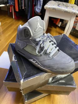 Retro jordan wolf grey 5