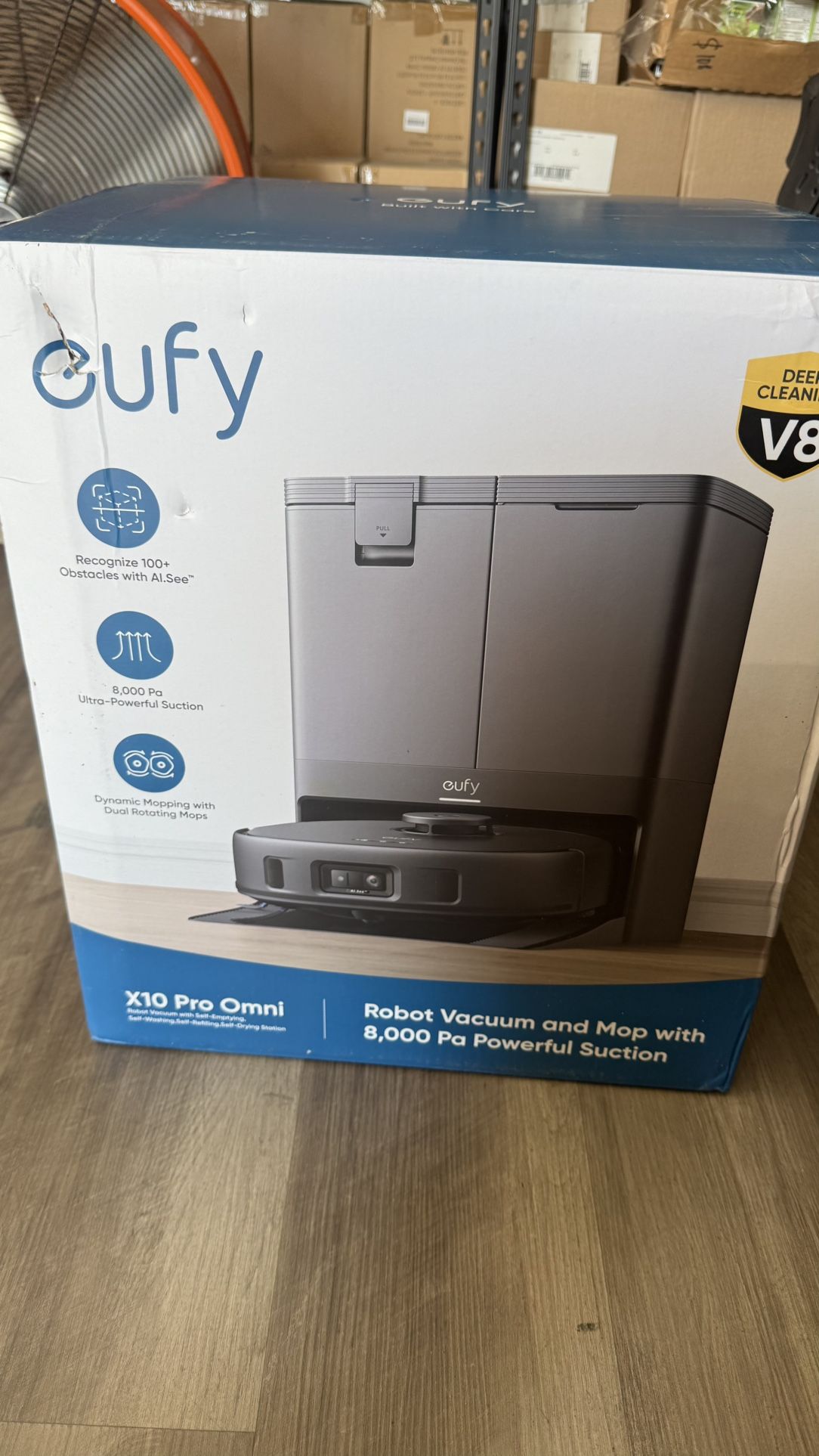 Eufy X10 Pro Omni Robot Vacuum and Mop Combo