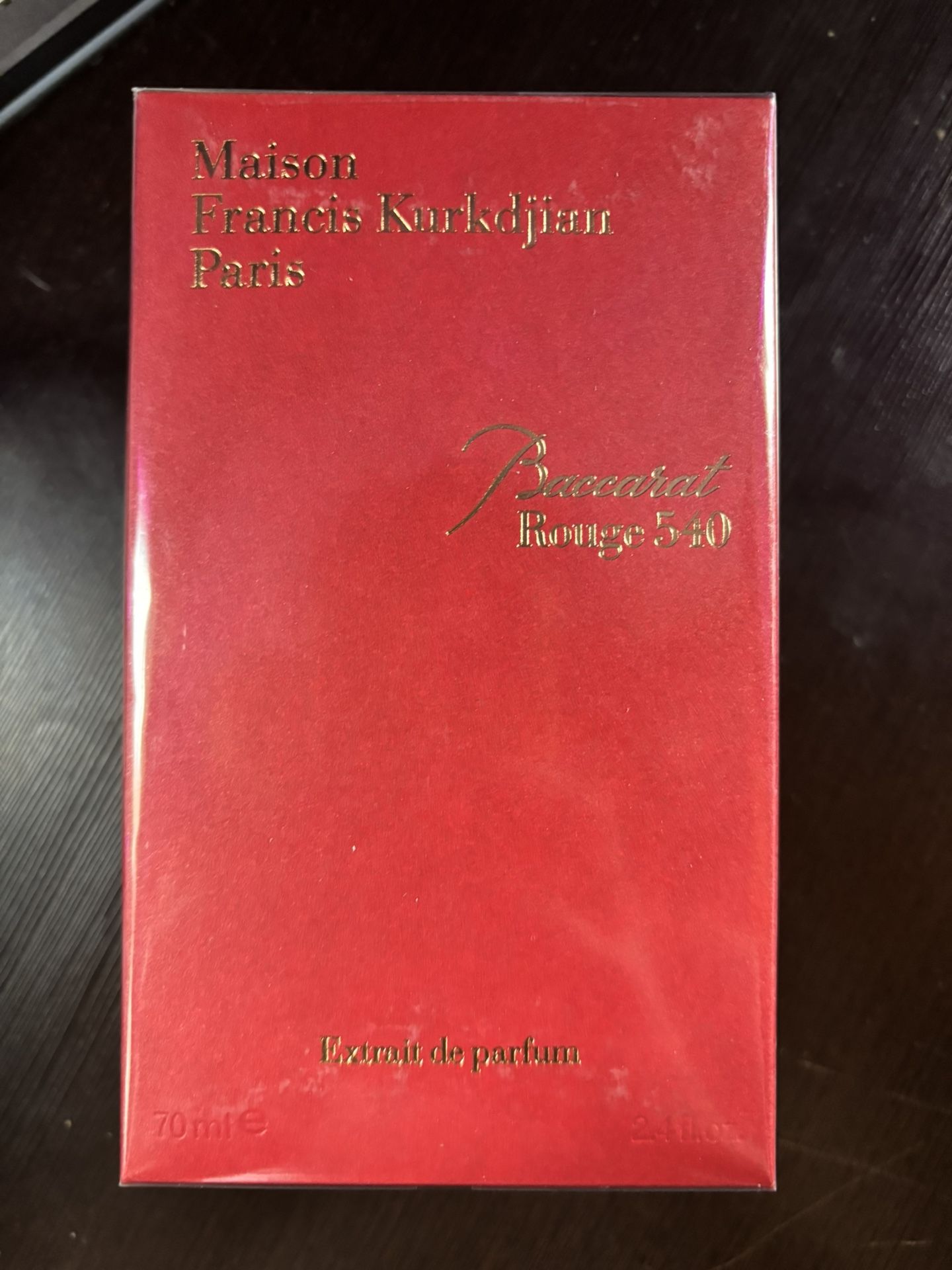 baccarat rouge 540