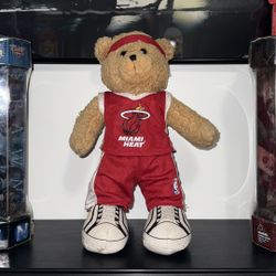 Vintage / Y2K NBA Miami Heat Teddy Bear Plush 