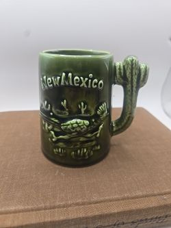 New Mexico Cactus Handle Mug