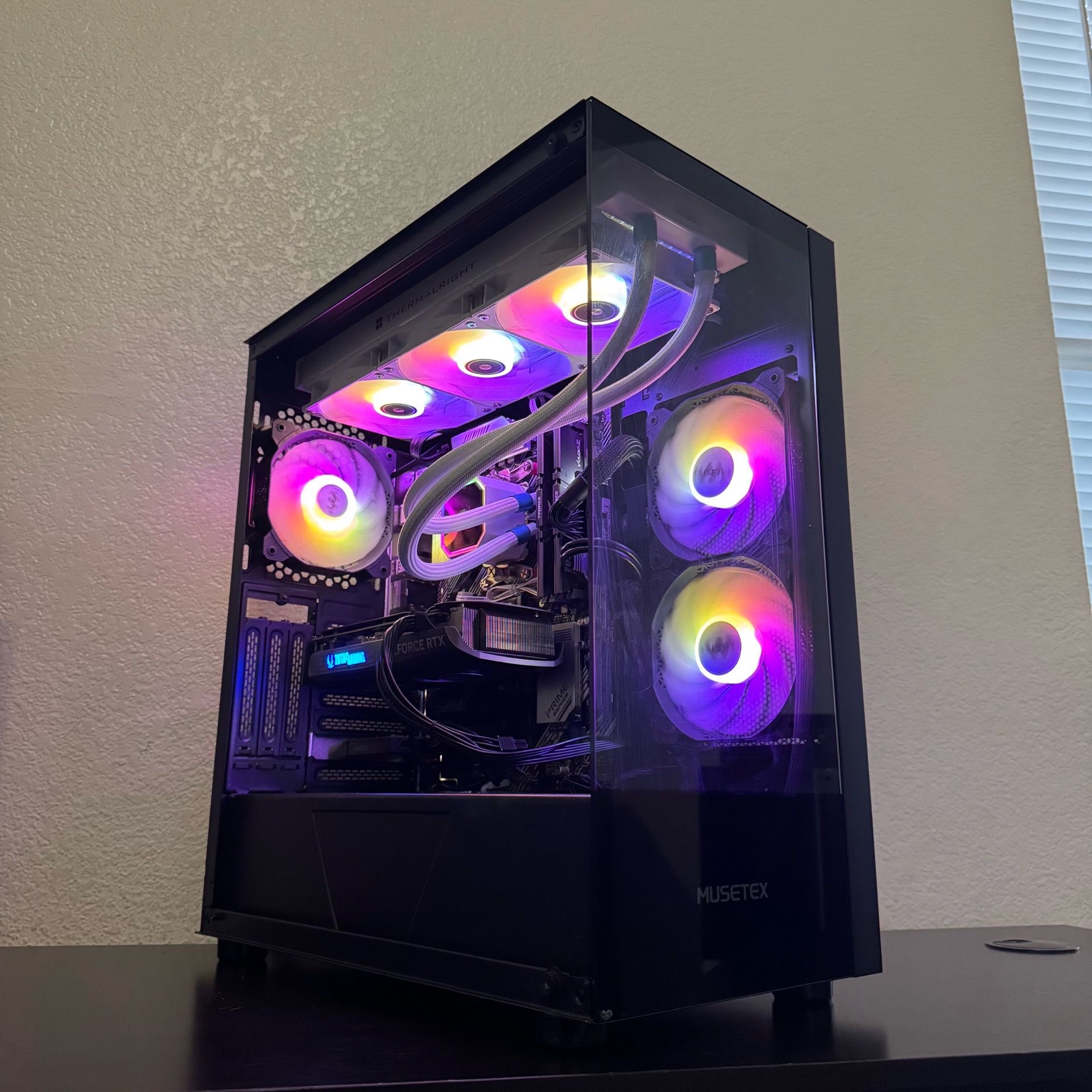 ULTRA Fast Highend RTX 4070 Gaming PC Computer (AMD Ryzen 7 5700G, GeForce RTX 4070, 16GB DDR4 RAM, NVMe + HDD)