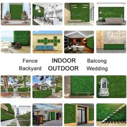 Greenery Wall Decor - Artificial Boxwood Panels