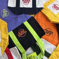 Trader Joe’s Mini Canvas Tote Bags