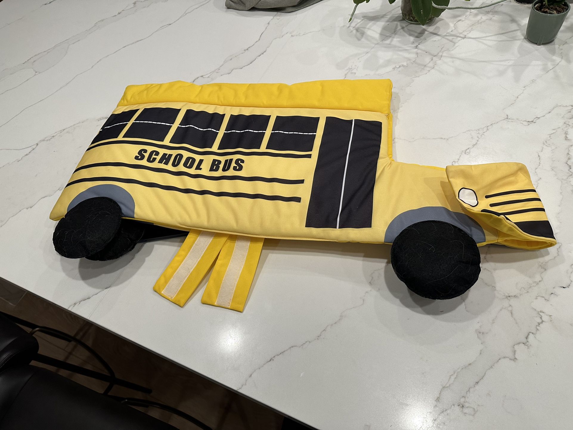 XL Dog Costume School Bus