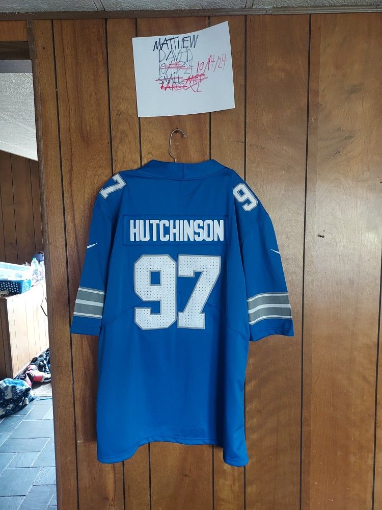 Surprise Sticker With Xl Hutchinson Lions Jersey