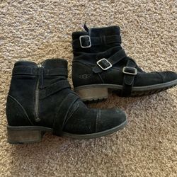 Ladies Suede UGG Boots - Size 8