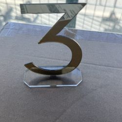 Gold Table Numbers