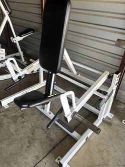 Hammer strength Seated Shrug