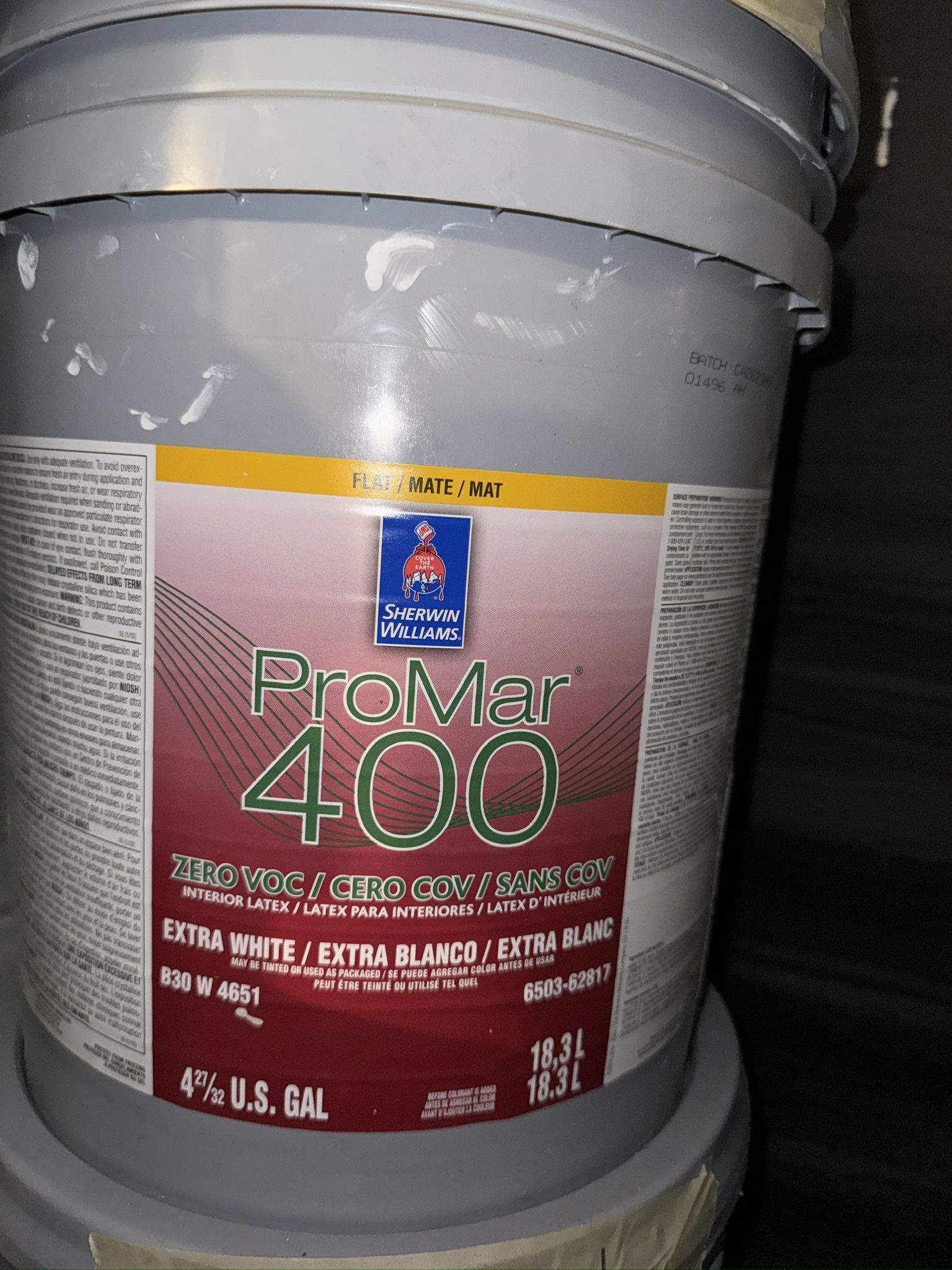 Flat Extra White Paint For Interior & Cealing 