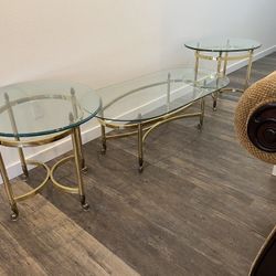 Coffee table/end tables