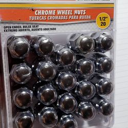 1/2x20 chrome wheel nuts