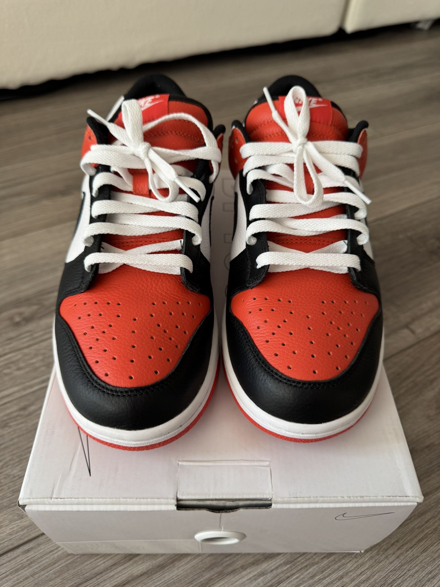Nike SB Dunk Orange/Black/White Size 10.5 For Sale