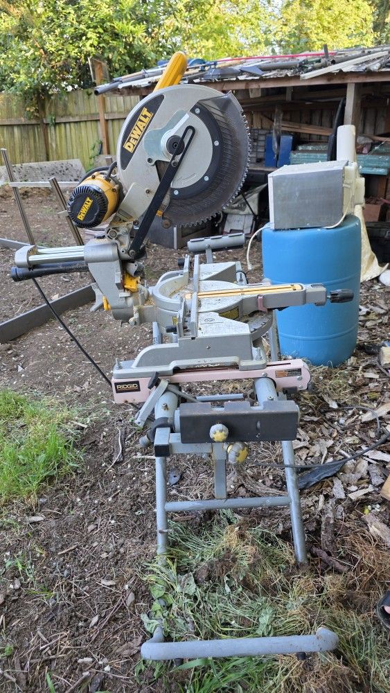 DeWalt Miter Saw With Stand