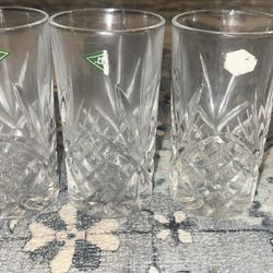 Highball Shannon Crystal Glasses